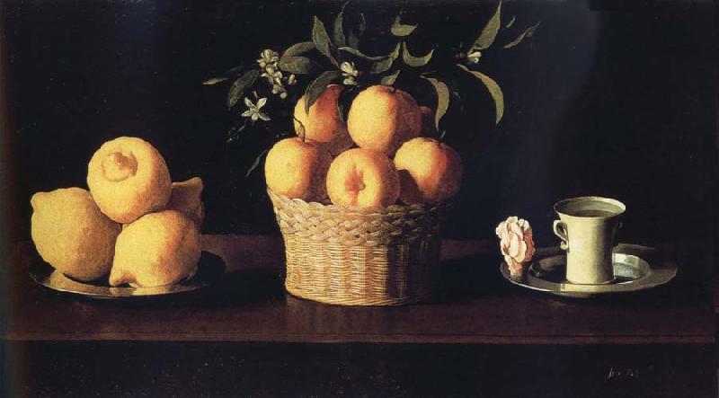 Francisco de Zurbaran Still Life